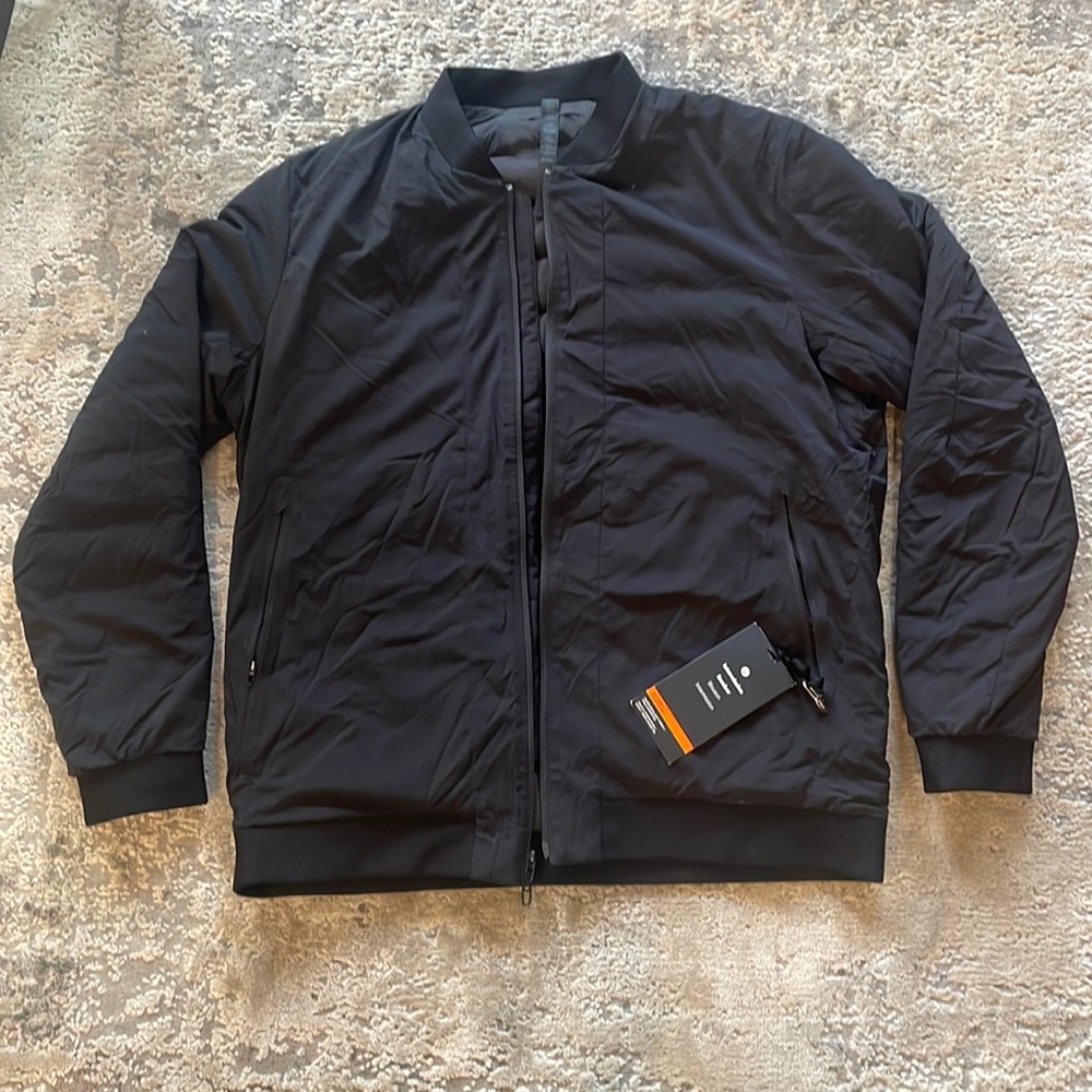 NWT Lululemon Intermission Bomber - Black XL
